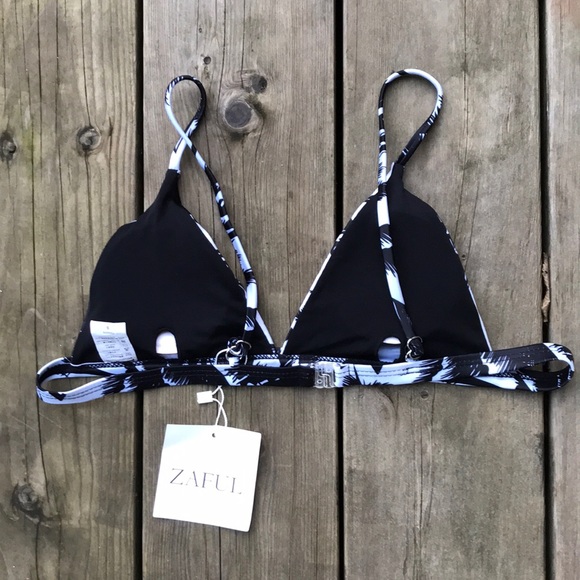 ZAFUL Bikini Top Palm Tree S - Picture 3 of 3